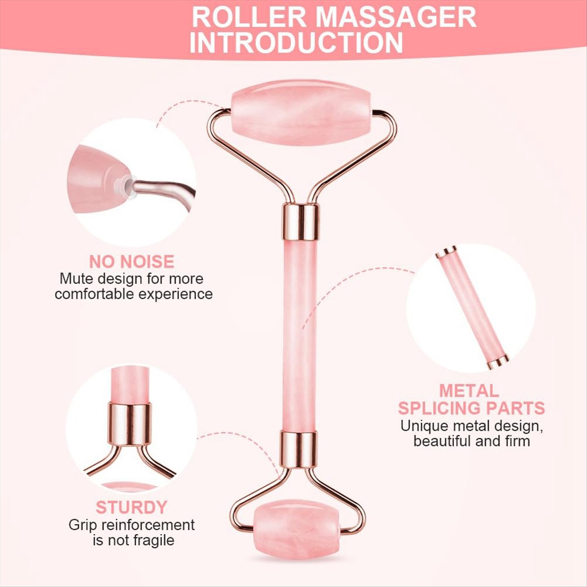 Jade Roller Gua Sha - MSOR Nowy zestaw narzędzi Gua Sha