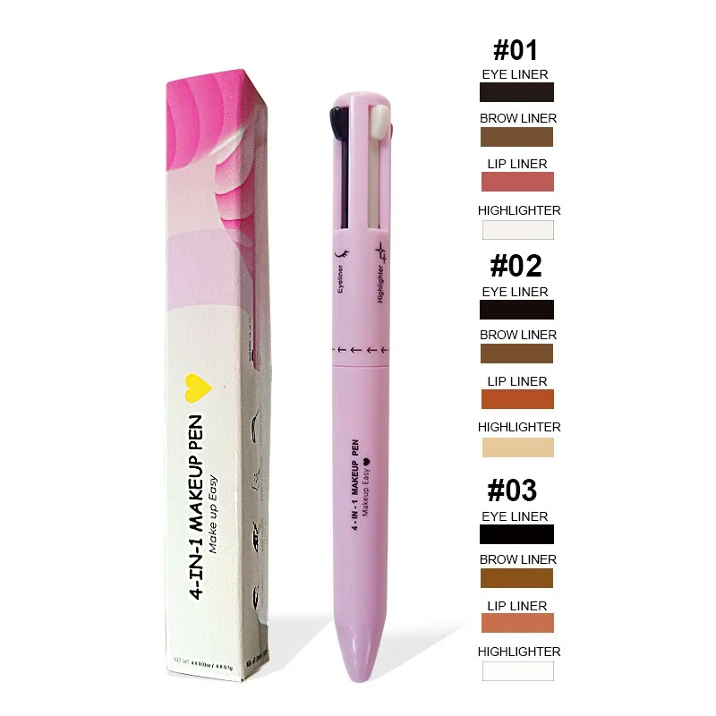 Beauty Makeup Drawing - Kredka do brwi 4 w 1,