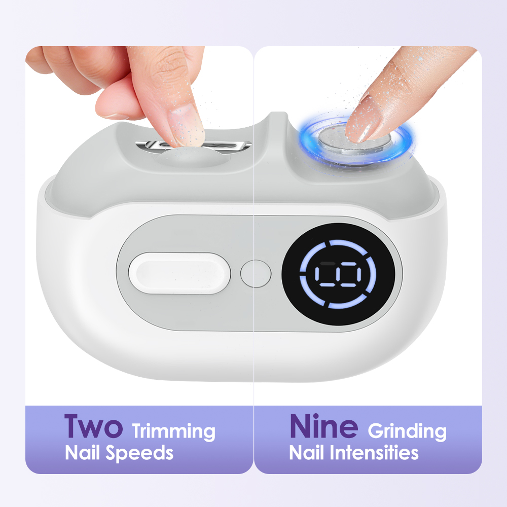 Uv Nail Lamp - Elektryczna obcinaczka do paznokci, automatyczny trymer