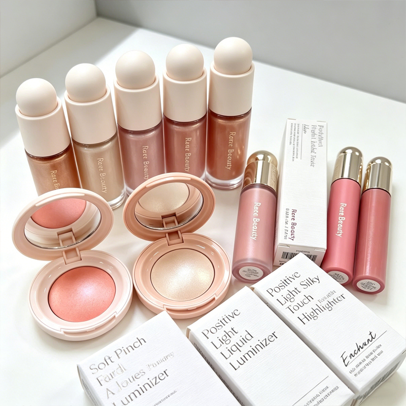 Rare Beauty Makeup Highlighter - Zestaw do makijażu twarzy Rare Beauty: