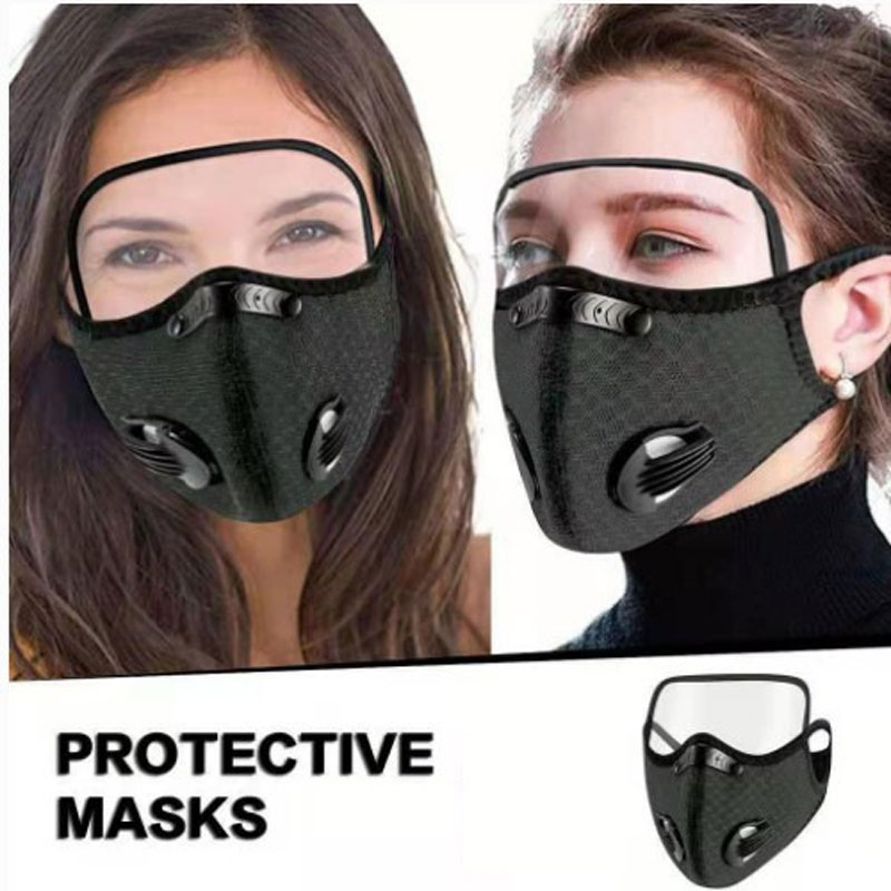 Sheet Face Mask Pack - SHIZIWANGRI Maska rowerowa sportowa, wielokrotnego użytku,