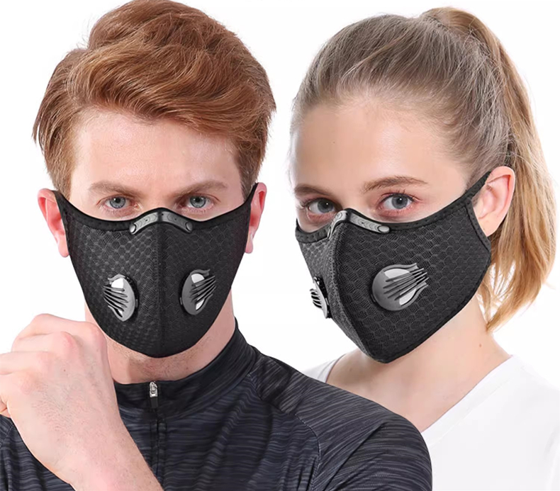 Sheet Face Mask Pack - Maska rowerowa Sportowa zmywalna wielokrotnego użytku