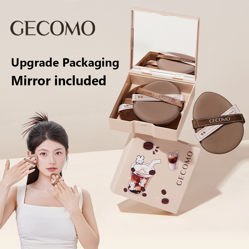 Beauty Makeup Artist - GECOMO Dwupakowy zestaw puszek do pudru