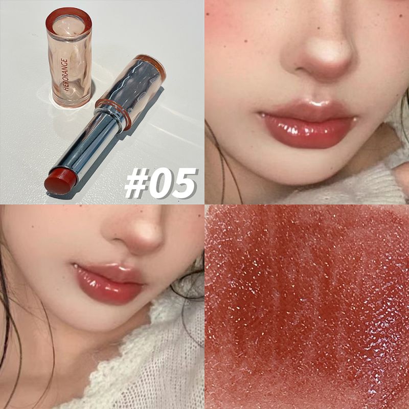 Beauty Makeup Websites - HERORANGE delikatna i piękna, lustrzana pomadka