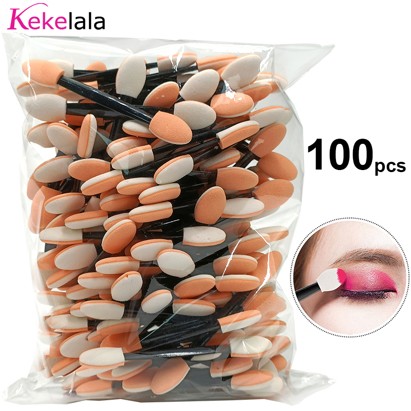 Beauty Makeup Artist - 100 sztuk/worek małe przenośne aplikatory cieni