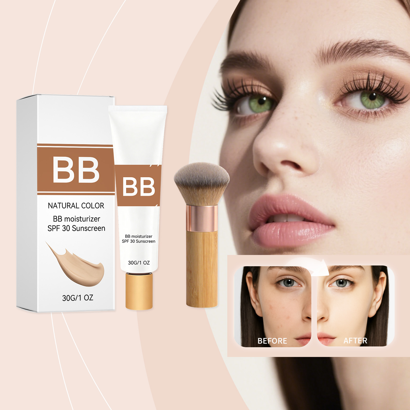 Krem BB z filtrem SPF 30, tonu – Beauty Makeup Artist recenzja i cena