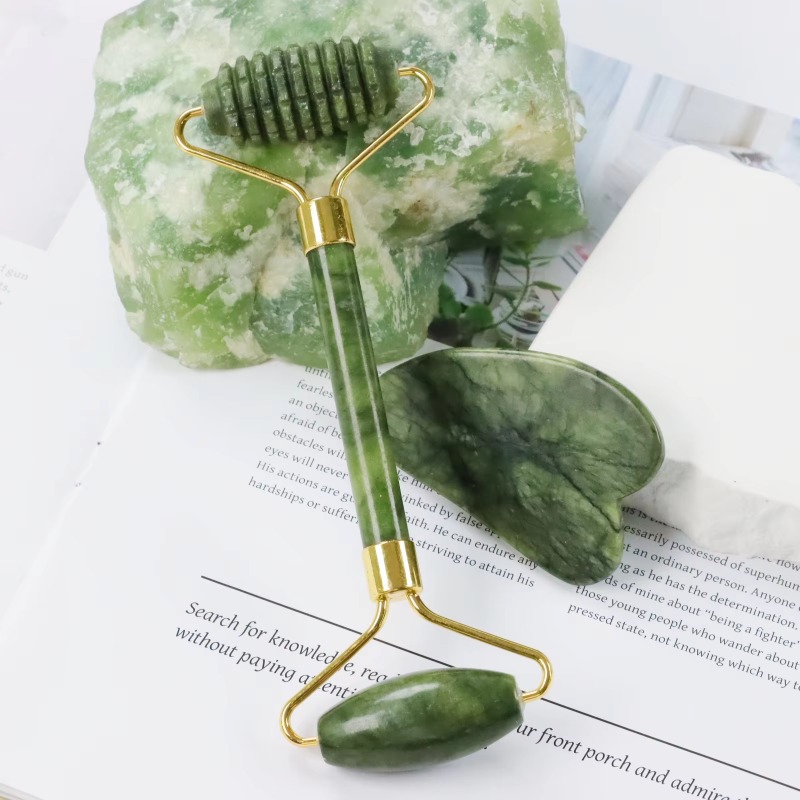 Zestaw Jade Spike Roller & Gua – Jade Roller Gua Sha recenzja i cena