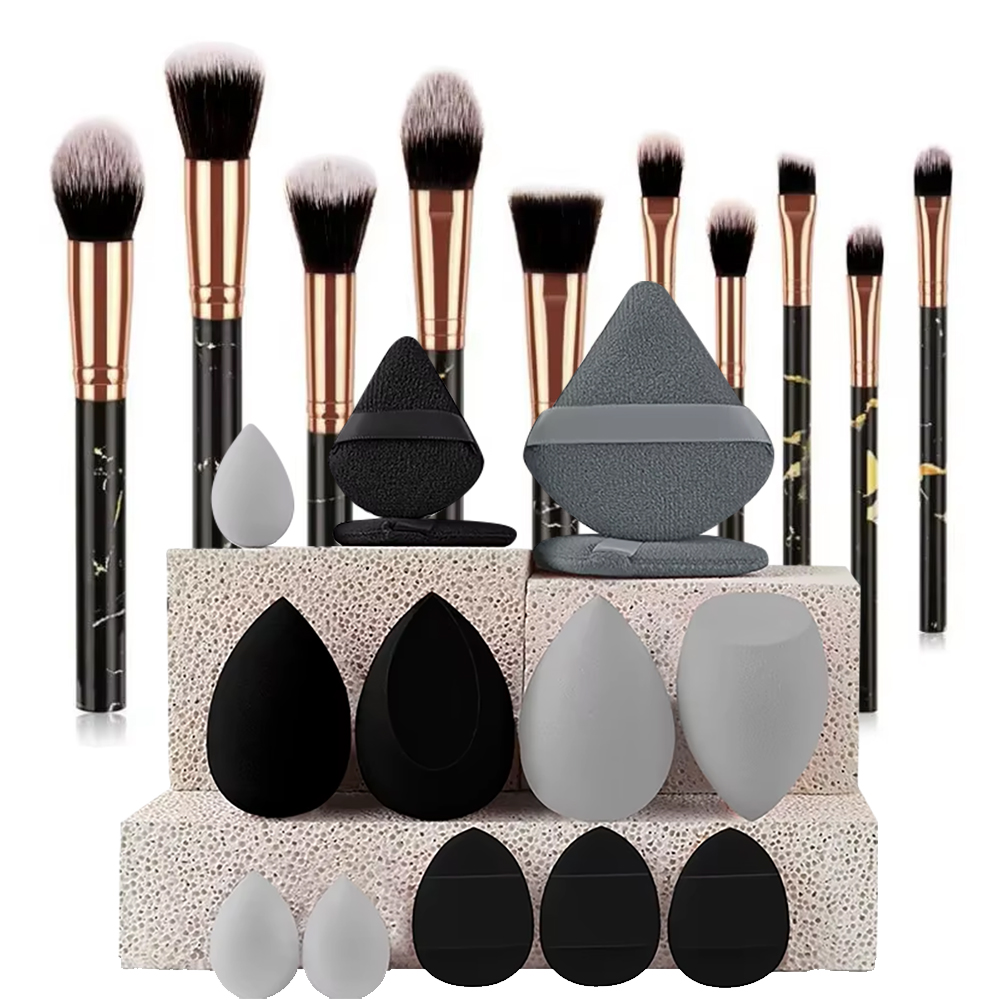 10 szt. marmurkowych pędzli do – Beauty Makeup Artist recenzja i cena