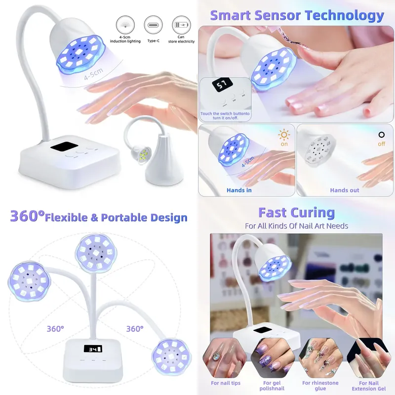 Bezprzewodowa lampa do paznokc – Uv Nail Lamp recenzja i cena