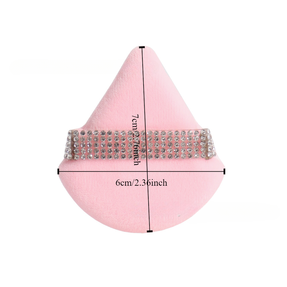3Pcs Pink Triangle Powder Puff – Beauty Makeup Store recenzja i cena
