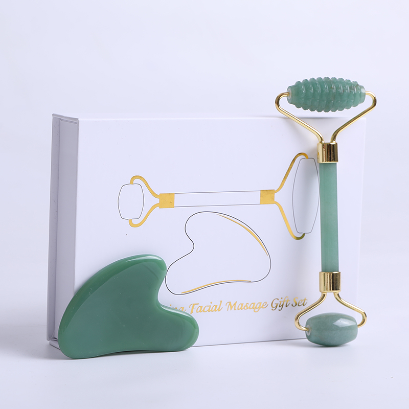 Wałek do masażu twarzy z awent – Jade Roller Gua Sha recenzja i cena