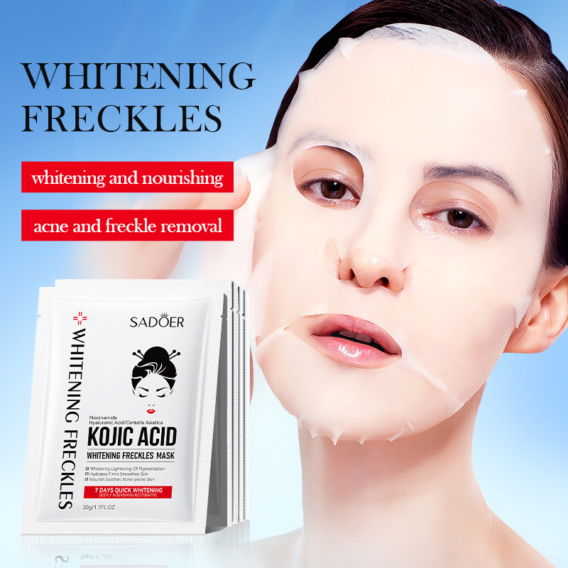 10 sztuk SADOER maski na twarz – Sheet Face Mask Pack recenzja i cena