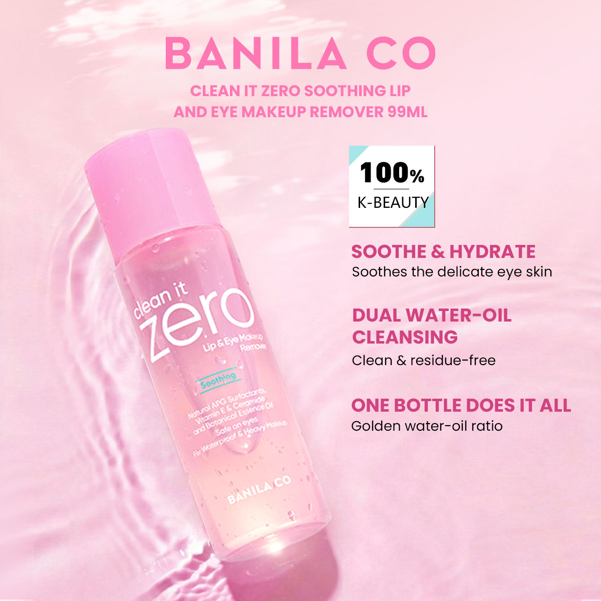 BANILA CO Clean it Zero Soothi – Beauty Makeup Vanity recenzja i cena