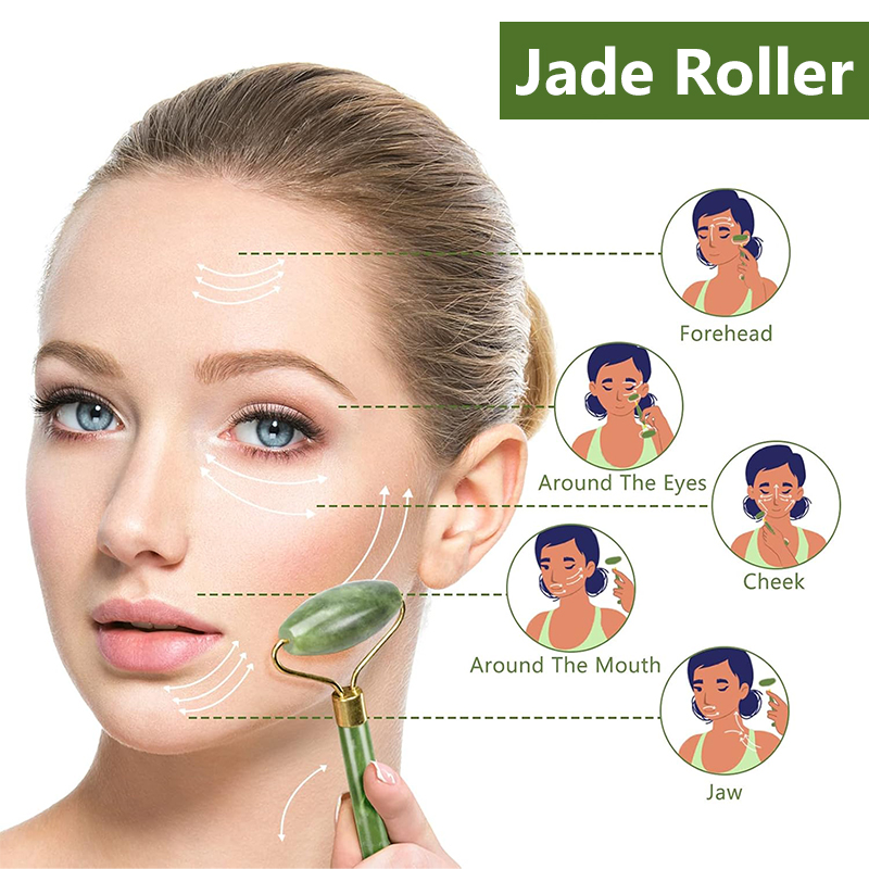 Naturalny Jadeitowy Roller do  – Jade Roller Gua Sha recenzja i cena