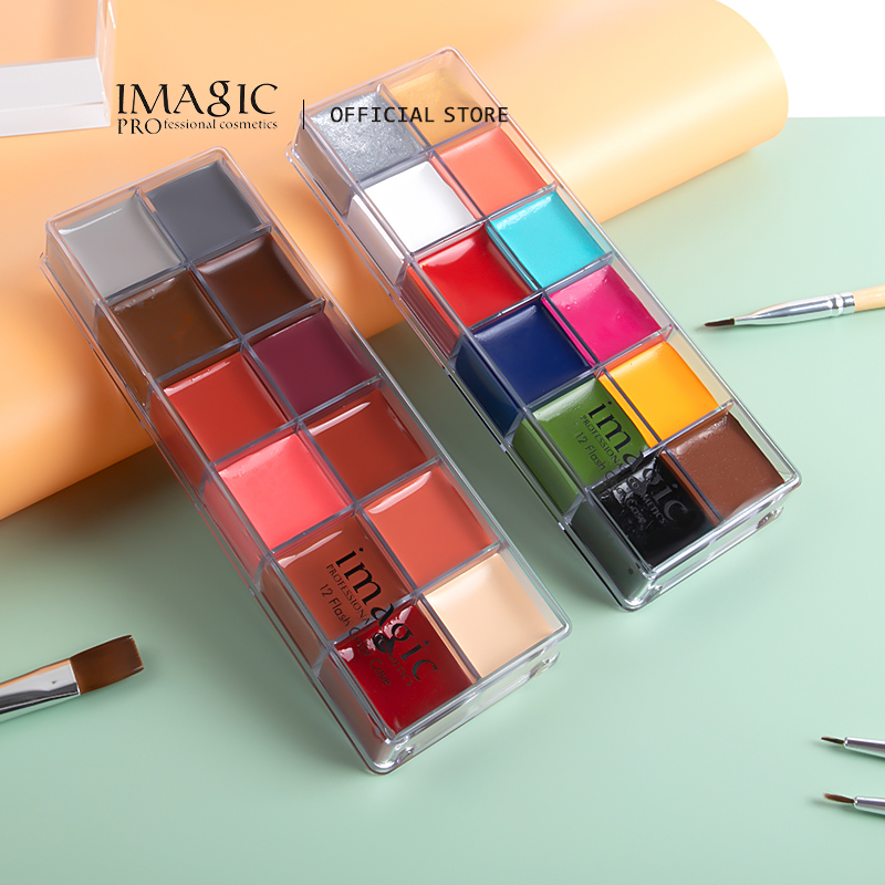 IMAGIC 12 kolorów twarzy tatua – Beauty Makeup Drawing recenzja i cena