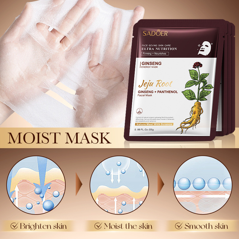 5 szt. Maseczek do twarzy SADO – Sheet Face Mask Pack recenzja i cena