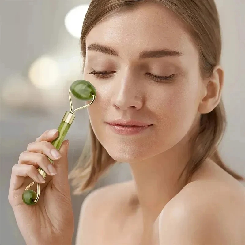 Zestaw do masażu z różowego kw – Jade Roller Gua Sha recenzja i cena