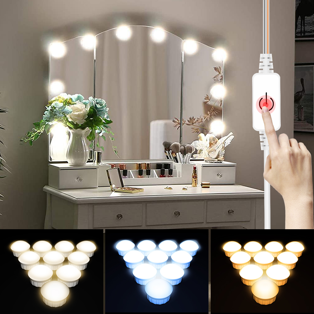 Lampa LED do lustra, USB, do t – Beauty Makeup Desk recenzja i cena