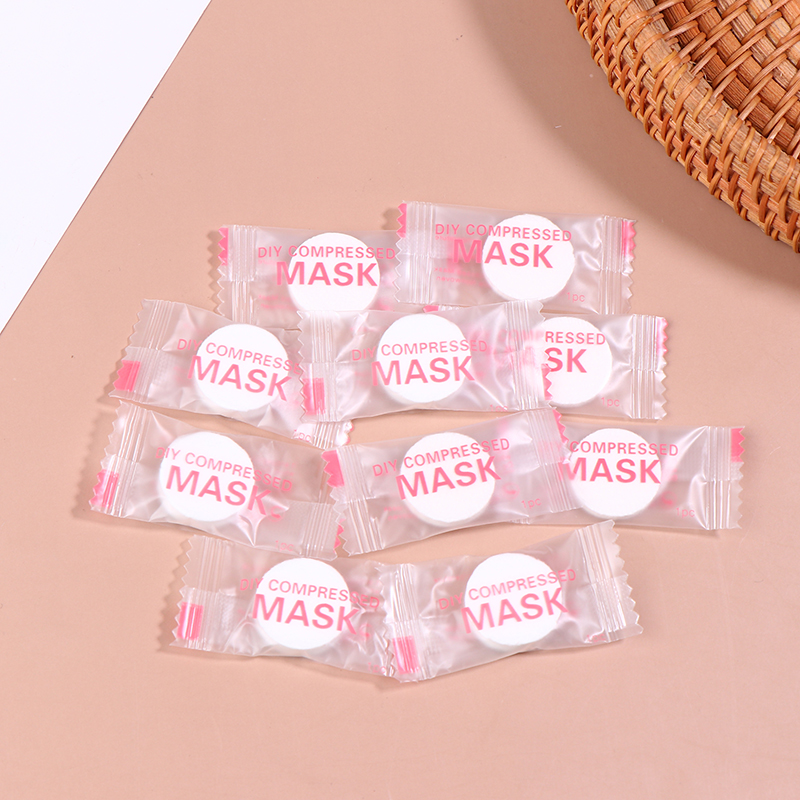 Nowe 50/100 szt. Jednorazowe,  – Sheet Face Mask Pack recenzja i cena