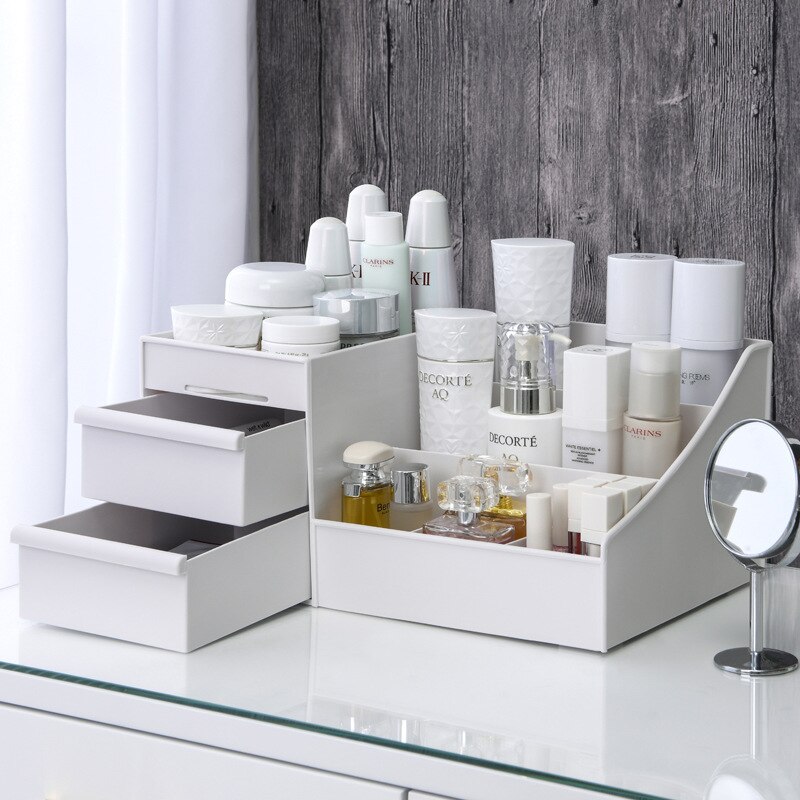 1 szt. białego plastikowego pu – Beauty Makeup Desk recenzja i cena