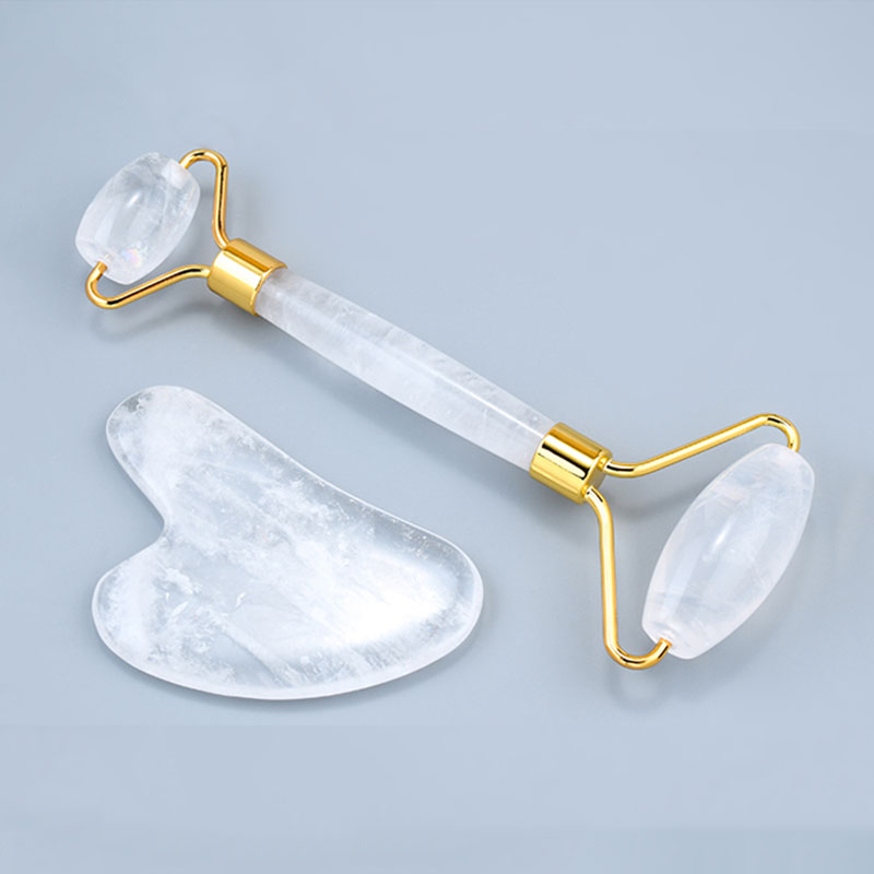 Naturalny biały kryształowy wa – Jade Roller Gua Sha recenzja i cena