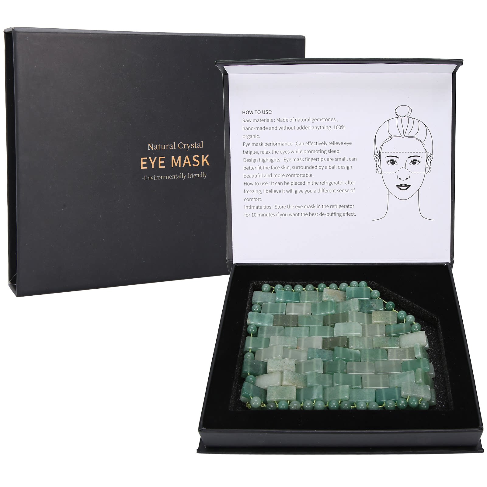 Naturalna maska na oczy z różo – Jade Roller Gua Sha recenzja i cena