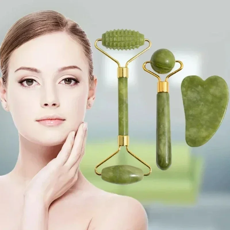 Naturalny jadeitowy roller do  – Jade Roller Gua Sha recenzja i cena