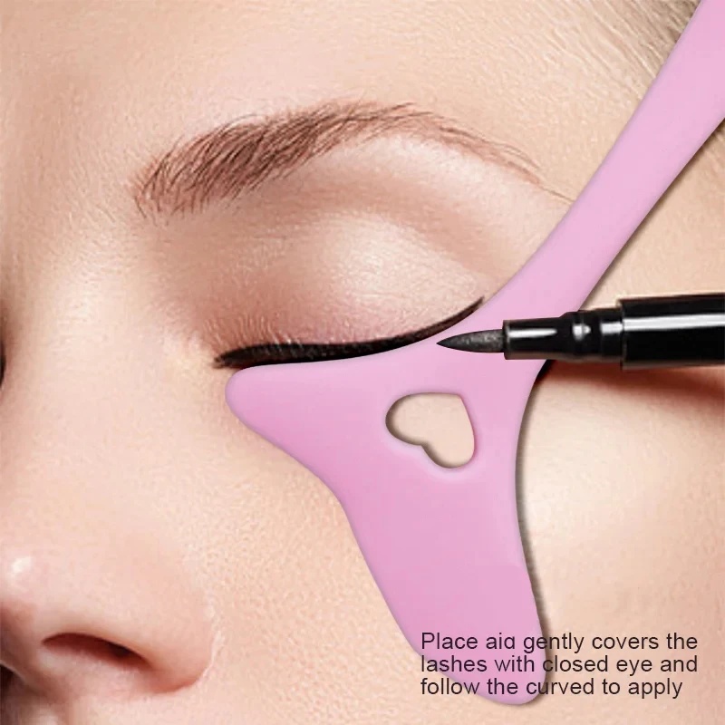 1-3 szt. silikonowych szablonó – Beauty Makeup Drawing recenzja i cena