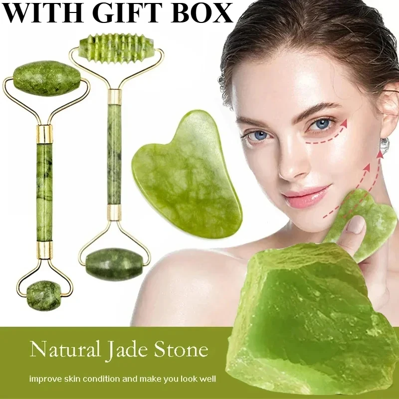 Naturalny Jadeitowy Roller do  – Jade Roller Gua Sha recenzja i cena