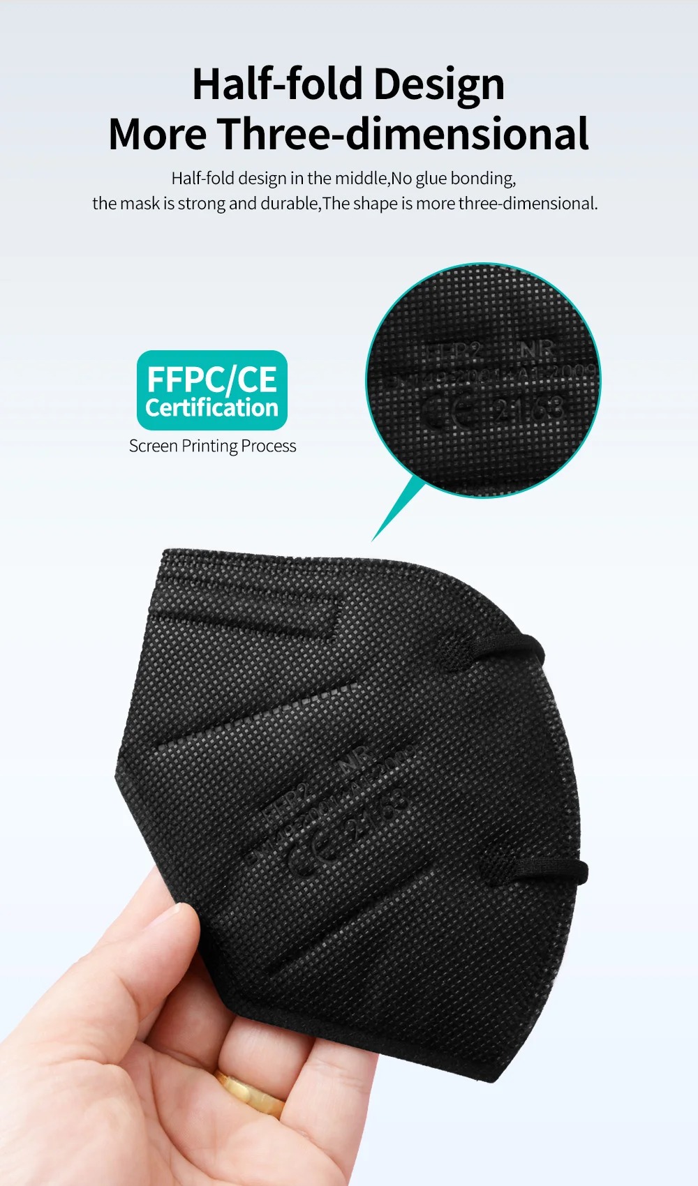 Maseczki FFP2, maski CE KN95,  – Sheet Face Mask Pack recenzja i cena