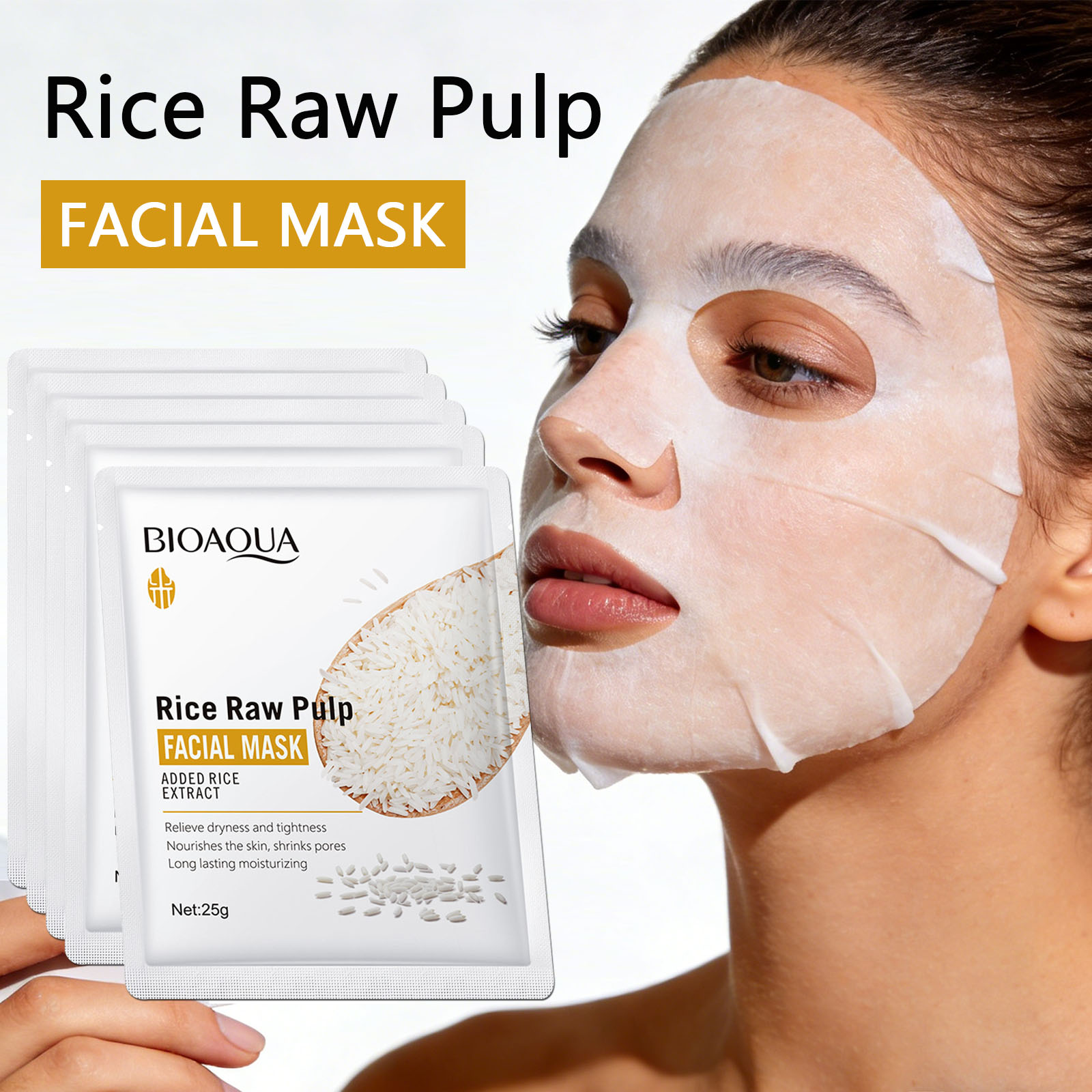 1/5/10/20 szt. Maseczki do twa – Sheet Face Mask Pack recenzja i cena